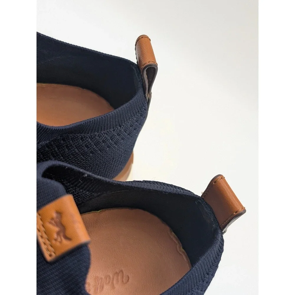 Wolf‎ & Shepard Swiftknit Derby Shoes Mens 10 Womens 12 Navy Blue Casual Work